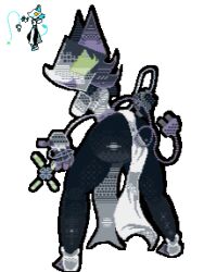 ar-39,948 deltarune deltarune_chapter_2 pixel_(artwork) pixel_art pixelated tagme tasque_manager_(deltarune) transparent_background