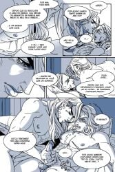 2boys comic erection gay gyro_zeppeli johnny_joestar jojo's_bizarre_adventure male male/male male_only marion's_(artist) masturbating_other masturbation nude_male penis portuguese_text steel_ball_run yaoi