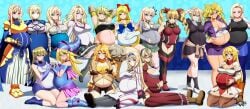 17girls 6+girls akame_ga_kill! alexis_rhodes alice_schuberg alice_synthesis_thirty android_18 artoria_pendragon banished_from_the_hero's_party_i_decided_to_live_a_quiet_life_in_the_countryside big_breasts bishoujo_senshi_sailor_moon blonde_hair boku_wa_tomodachi_ga_sukunai bow breasts cecilia_alcott celistia_ralgris claire_harvey claudia_enfield clothing crossover dark_magician_girl dragon_ball dragon_ball_z dress eastern_and_western_character fate_(series) female female_only freezing_(series) gakusen_toshi_asterisk glasses harem hayasaka_ai huge_breasts hundred infinite_stratos jadenkaiba kaguya-sama_wa_kokurasetai_~tensai-tachi_no_renai_zunousen~ large_breasts leone_(akame_ga_kill!) mai_valentine minako_aino multiple_girls multiple_pregnancies pregnant rit rizlet_loggervia rwby saijaku_muhai_no_bahamut sailor_venus satellizer_el_bridget sena_kashiwazaki shorts skirt stockings sword sword_art_online trait_connection yang_xiao_long yu-gi-oh! yu-gi-oh!_duel_monsters yu-gi-oh!_gx