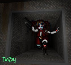 3d 3d_(artwork) baby_(fnafsl) big_breasts circus_baby circus_baby_(fnaf) five_nights_at_freddy's hook rckke red_eyes scrap_baby scrap_baby_(fnaf) scrap_baby_(rckke) solo solo_female