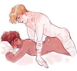 all_for_the_game anal_sex andrew_minyard cum_in_ass cum_on_ass gay hickey neil_josten scars scars_all_over scars_on_arm scars_on_thighs