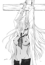 black_and_white hellsing integra_hellsing tagme