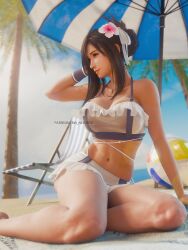 tifa lockhart from final fantasy by ria-neearts