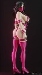 mileena from mortal kombat by mavixtious