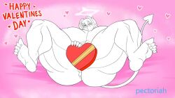 animated chocolate_box huge_breasts no_sound pectoriah sophia_(pectoriah) succubus tagme thick_thighs valentine's_day video