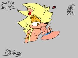 blowjob boyfriend_(friday_night_funkin) fnf fnf_mods friday_night_funkin friday_night_funkin_mod gay gay_blowjob kyofu_(sonic.exe) nipples non-human_only signature sonic.exe sonic.exe_(series) sonic_(series) sonic_the_hedgehog_(series) sucking_penis text_bubble toony_face yokubo34 yokubo_(sonic.exe)