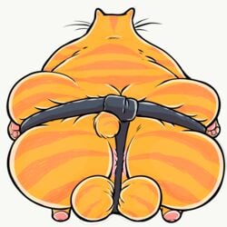 anus blastorman blazing_samurai fat feline furry huge_ass male male_only overweight paws_of_fury:_the_legend_of_hank sumo sumo_(blazing_samurai) tail thick_ass thong