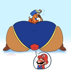 1girls ass ass_bigger_than_head ass_focus big_ass big_breasts boob_window breasts clothed clothing facesitting female geno_(mario) huge_ass hyper_ass looking_back mario mario_(series) massive_ass nintendo oddly_bally rule_63 sideass sideboob simple_background super_mario_rpg super_mario_rpg_remake thick_thighs white_background