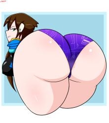 aile ass blaze_(artist) female huge_ass mega_man mega_man_zx tagme