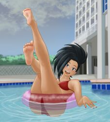 momo yaoyorozu from my hero academia by xifredac