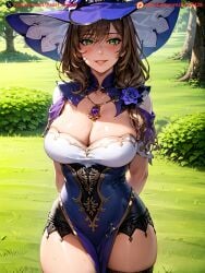 lisa (genshin impact) from genshin impact by pearl428