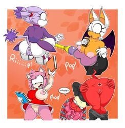 amy rose from archie comics by tinydevilhorns