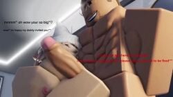 2boys 3d animated ass atomicstud19122 balls dialogue english_text ermus_whattus_yulius femboy gay handjob iltdk male male_only muscular muscular_male nipples no_sound nude oral penis roblox roblox_avatar robloxian tagme text video