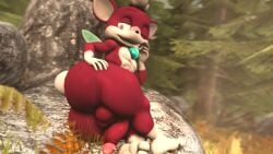 1boy 1male anthro ass ass ass_focus big_ass big_butt big_penis bubble_ass bubble_butt butt_focus chihuahua chip_(sonic) doppoarts femboy furry huge_ass huge_butt laying_on_side looking_back sega solo sonic_(series) sonic_the_hedgehog_(series) thick_ass thick_thighs wide_hips