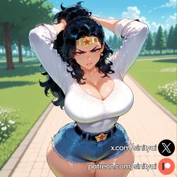 diana prince from dc by sinity
