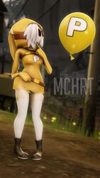 3d 3d_(artwork) breast_expansion breast_inflation commission hoodie mario_(series) mechrot nintendo p-balloon power_up shy_gal super_mario_bros. super_mario_world suzie_(venya) tagme thigh_highs thighhighs