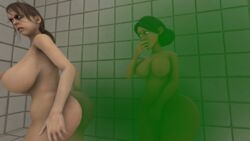 big_breasts boobs breasts cheesy_sfm fart fart_cloud fart_everywhere farting female metal_gear metal_gear_solid metal_gear_solid_v miss_pauling quiet_(metal_gear) team_fortress_2