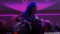 1girls 3d blender_(software) blowjob castillo_(map) cyberspace_sombra horseboots3d oral overwatch overwatch_2 reaper sombra