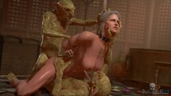 3d animated bondage cd_projekt_red ciri collar darktronicksfm double_penetration female forced goblin goblin_male large_ass male monster mp4 no_sound rape the_witcher_(series) the_witcher_3:_wild_hunt video