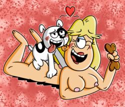 ass bestiality bodily_fluids breasts canid canine canis charles_(the_loud_house) cum dog domestic_dog duo female feral feral_on_female feral_penetrating feral_penetrating_human genital_fluids hair havitriolic heart hi_res human human_on_feral human_penetrated interspecies male male/female mammal nickelodeon nipples penetration rita_loud sex the_loud_house tongue tongue_out zoophilia