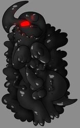 10:16 absol after_transformation animal_genitalia animal_penis balls black_balls black_body black_cum black_goo black_nose black_penis bodily_fluids canine_penis claws colored_cum corruption crisstail cum erection feral genital_fluids genitals glowing glowing_eyes goo_transformation grey_background hi_res hypnosis knot latex_transformation living_latex looking_at_viewer lying male mind_control nintendo on_back penis pokémon_(species) pokemon pokemon_(species) red_eyes rubber simple_background solo story story_in_description transformation unusual_cum video_games