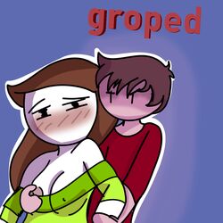 blush drunk grope grope_from_behind groping let_me_explain_studios rebecca_parham somebodyendme18 youtube youtuber