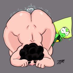 1boy afro ass_in_air bare_back big_ass big_butt blush bubble_butt cartoon_network digital_media_(artwork) face_down_ass_up fat_ass female femboy gay girly kojoarts male_focus moaning naughtypaw_(artist) peridot_(steven_universe) pleasure_face prostate prostate_milking prostate_stimulation steven_quartz_universe steven_universe steven_universe:_the_movie steven_universe_future thick_ass thick_thighs ttherandom tthrandom tthrandom_rp vibrator vibrator_in_ass voluptuous