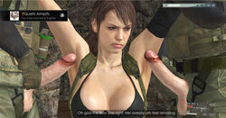 1girls 2boys 3d achievement armpit_sex armpits big_penis game_ui metal_gear metal_gear_solid metal_gear_solid_v quiet_(metal_gear) source_filmmaker sweaty sweaty_armpits yourenotsam