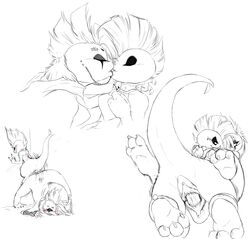 duo fan_character female feral kissing male nintendo penetration pokémon_(species) pokemon raised_tail sciigglescrafty scrafty sketch_page straight video_games