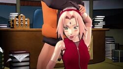 1boy 1girls 3d animated armpit armpit_sex armpits cum cumshot damnedsfm female kink male naruto naruto_(series) naruto_shippuden pink_hair redhead sakura_haruno small_breasts small_penis small_penis_adoration sweat sweatdrop tagme uzumaki_naruto video