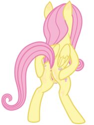 alpha_channel anthro equid equine female fluttershy_(mlp) fluttershyfann80085 friendship_is_magic hasbro hi_res horse mammal my_little_pony pony solo straight_hair