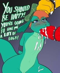 albinefox animal_humanoid anthro big_penis bodily_fluids bondage bondage bound bowser clothing comic crying cuff_(restraint) cum cum_in_mouth cum_inside cum_on_body cum_on_chest dialogue disney draconic duo ear_pull fellatio female feral forced forced_oral genital_fluids genitals hair hat headgear headwear hi_res humanoid irrumatio koopa loch_ness_monster male male/female mario_bros nessie_(disney) nintendo nude oral penile penis penis_in_mouth pussy rape red_hair reptile restraints scalie scalie_humanoid sex sex_slave slave tam_o'_shanter tears the_ballad_of_nessie turtle