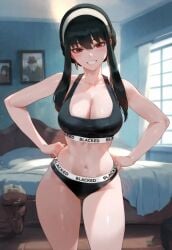 ai_generated blacked blacked_clothing cock_hungry female male penis samsara_ai sluts spy_x_family yor_forger