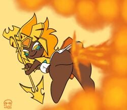 golden cheese cookie from cookie run by hamb0ne