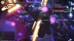 1girls 3d anal anal_sex au_ra big_breasts big_penis black_body black_skin bondage bound breasts breed captured carrying chat_box chat_log damage_numbers debuff defeated electricity english_text female femsub filling final_fantasy final_fantasy_xiv futanari game game_mechanics gameplay_mechanics gpose(ffxiv) grabbing helpless hud huge_cock intersex large_penis legs_held_open minettexiv monster monster_cock monster_girl monster_rape nude penis rape restrained restraints reverse_stand_and_carry_position reverse_suspended_congress sex sex_slave size_difference status_effect tagme tied toeless_legwear used_like_a_toy