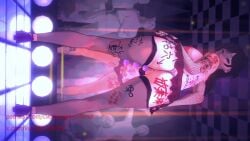 ass big_ass bitch bodypaint breasts dancing female kanojo_okarishimasu kurogiry04tmd lingerie mizuhara_chizuru nightclub school_uniform seductive sex sexy skirt skirt_lift skirt_up tagme tattoo tattoos toy video