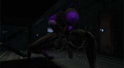 3d big_areola big_breasts big_nipples futa_only futanari intersex purple_nipples under_the_table underdesk vrchat xenomorph xenomorph_queen