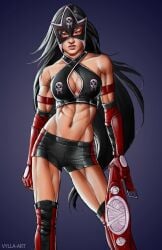 1female 1girls 2014 artist_name belly belly_button bennyking black_hair black_hair_female broad_shoulders championship_belt cleavage clothed clothed_female clothes clothing commission commission_art digital_art digital_drawing digital_drawing_(artwork) digital_media digital_media_(artwork) digital_painting_(artwork) female female_abs female_focus female_human female_only female_solo hentai_foundry japanese japanese_female long_black_hair long_hair long_hair_female looking_at_viewer luchador_mask luchadora muscle_girl muscles muscular muscular_female navel open_window original original_character red_eyes red_eyes_female serious serious_face serious_look simple_background skull solo solo_female solo_focus tagme thigh_gap thigh_highs thighhighs thighs v voluptuous voluptuous_female vylla-art watermark wrestler wrestling wrestling_boots wrestling_mask wrestling_outfit