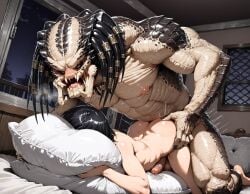 2boys abs age_difference ai_generated alien anal anal_sex balls bara big_balls big_dom_small_sub big_muscles big_nipples big_pecs big_penis booster_rex daddy dilf dominant dominant_anthro dominant_male domination duo erect_nipples erection gay huge_balls huge_cock huge_muscles huge_nipples huge_pecs human human_on_alien human_penetrated humansub hunk interspecies larger_anthro larger_male male male/male male_only male_penetrated male_penetrating male_penetrating_male masturbating_while_penetrated masturbation muscular muscular_anthro navel nipples nude older_anthro older_dom_younger_sub older_humanoid older_male older_male_and_younger_male older_on_young older_penetrating_younger orange_body pecs penis predator predator_(franchise) sex sharp_teeth size_difference smaller_human smaller_male smaller_penetrated tendrils xenophilia yaoi yautja younger_human younger_male younger_penetrated