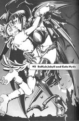 comic femdom hard_translated highres jpeg_artifacts malesub manga monochrome pink_sniper sakurai_haruna scan straight thighhighs translated yonekura_kengo