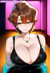 1female absurd_res ai_assisted ai_generated ass aunt aunt_cass big_ass big_breasts big_butt big_hero_6 big_hero_6:_the_series big_thighs black_cocktail black_dress breasts brown_hair disney disney_xd dress female green_eyes high_resolution highres king_ai large_ass large_breasts large_butt massive_ass massive_breasts massive_butt massive_thighs milf mother nightclub party short_hair stable_diffusion thick_ass thick_butt thick_legs thick_thighs thighs