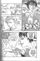 comic english_text hard_translated highres jpeg_artifacts manga monochrome page_62 page_number pink_sniper scan translated yonekura_kengo