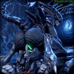 excella from alien (franchise) by thekidxeno