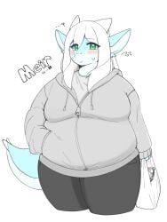 bbw big_breasts breasts chubby fat female furry huge_breasts mokeee57 overweight tagme thick_thighs weight_gain wide_hips