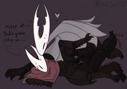 alibi2justify anthro arthropod black_body brother_and_sister hollow_knight hollow_knight_(character) incest incest_(lore) insects male male_penetrating male_penetrating_female pure_vessel sibling sibling_(lore) sibling_incest siblings size_difference vaginal_penetration