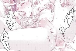 anal anal_sex diamond_is_unbreakable gangbang gay jojo's_bizarre_adventure male male_only male_penetrated multiple_penises oral oral_sex penetration penis penis_in_mouth penis_on_face penis_on_leg rohan_kishibe testicles twink yaoi