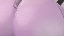 3d animated ass ass_focus ass_shake bodysuit female from_behind from_below huge_ass jiggle kishi leaning leaning_forward marvel marvel_rivals pants peni_parker peni_parker_(marvel_rivals) short_hair skin_tight solo tagme thick_thighs twerking video