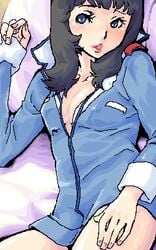 1girls artist_request black_hair breasts fa_yuiry female gundam human light-skinned_female light_skin low_res short_hair solo tagme uniform zeta_gundam