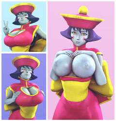 hsien ko from darkstalkers by batesz