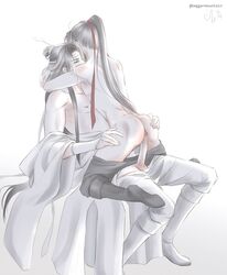 anal_sex ass bishonen canon_couple commoror gay lan_wangji long_hair long_hair_male love male_only mo_dao_zu_shi partially_clothed penis romantic romantic_couple wei_wuxian yaoi